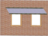 typical awning